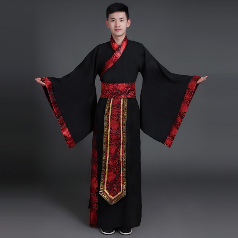 Ancient Costume Tang Suit Men Hanfu Dress Chinese Dynasty Cosplay Party  Outfits | eBay