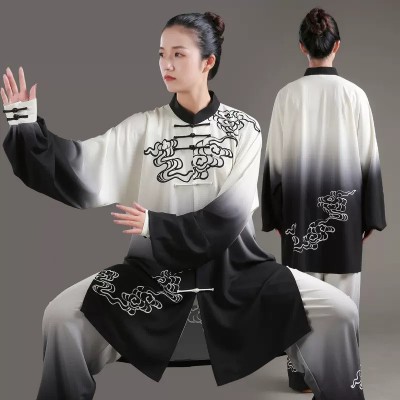 Women Kung Fu Uniform Tai Chi Clothes Martial Arts Suit Yoga Clothing Suit  Women's Loose Long-Sleeved Chinese Style Meditation,White-XL : :  Clothing, Shoes & Accessories