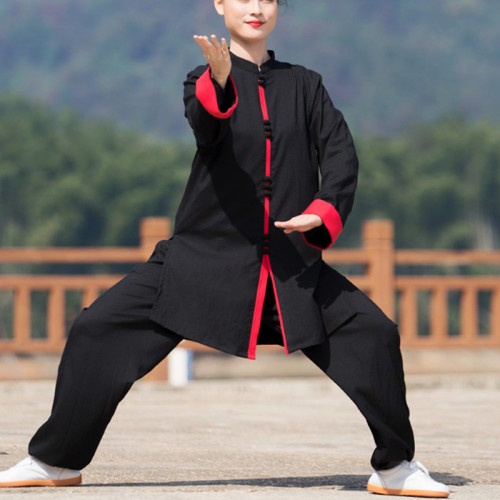 Women Modern Chinese Style Linen and Cotton KungFu Clothes
