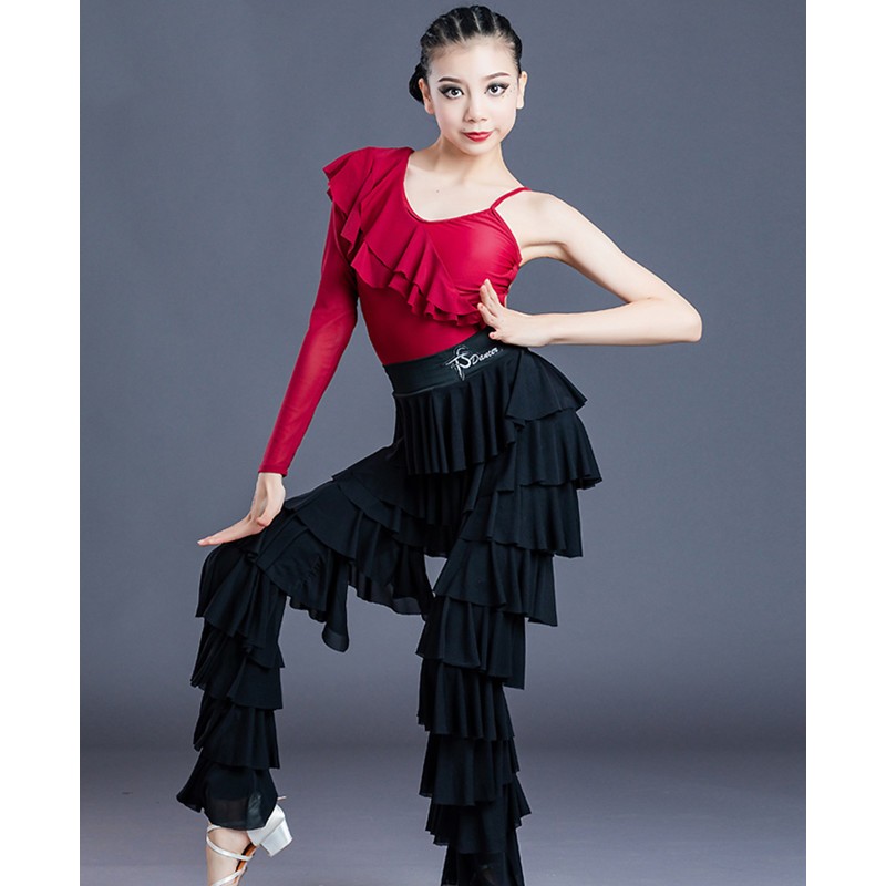 Pants for Latin dances  Dance costume women, Dance outfits