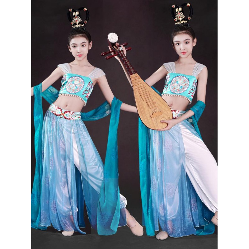 Middle School Hanfu Little Big Girls' Summer Chinese Style Traditional  Dresses Kids Fairy Ancient Costume Children Cosplay Folk performance Dance  Dress for 4 5 6 7 8 9 10 11 12 13 years old | Lazada PH