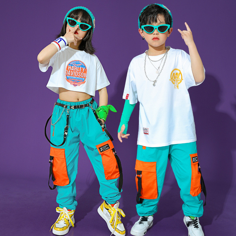 Buy Black Boys Hip Hop Dancing Costumes Tops+Pants Kids Jazz Ballroom Dance  Outfits at affordable prices — free shipping, real reviews with photos —  Joom
