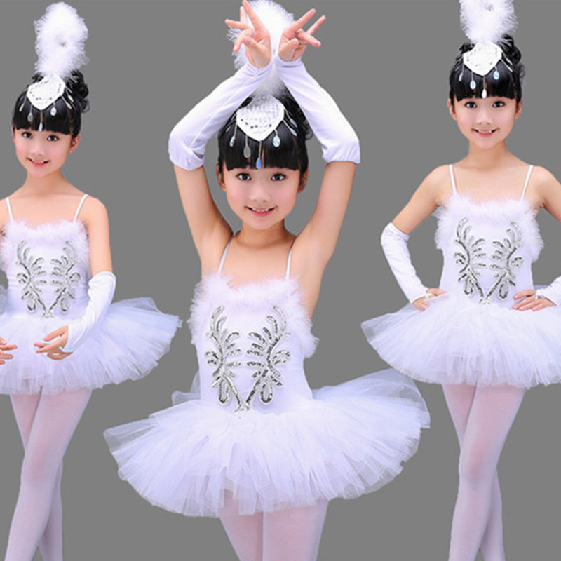Custom sleeve flower Women ballet tutu Arm sleeve girls dance Arm  decoration white Swan Lake Ballet