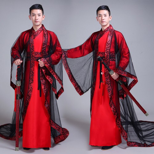 Chinese traditional Hanfu Costume photos drama cosplay Male Tang ...