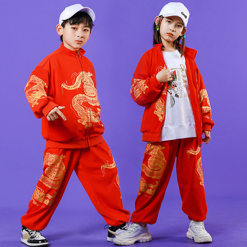 Tops Mesh Pants Kids Performance Outfit Hip Hop Kids Clothes Girls