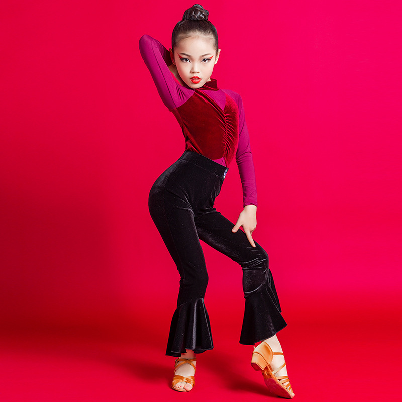 Wholesale girl latin dance pants And Dazzling Stage-Ready Apparel