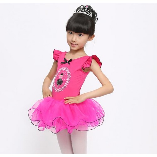 Girls Ballerina Dress Balet Danse Classique Costumes Pink Tutu Ballet  Leotard Dancing Dress Kids Girls Dance Wear Ballet Adultes