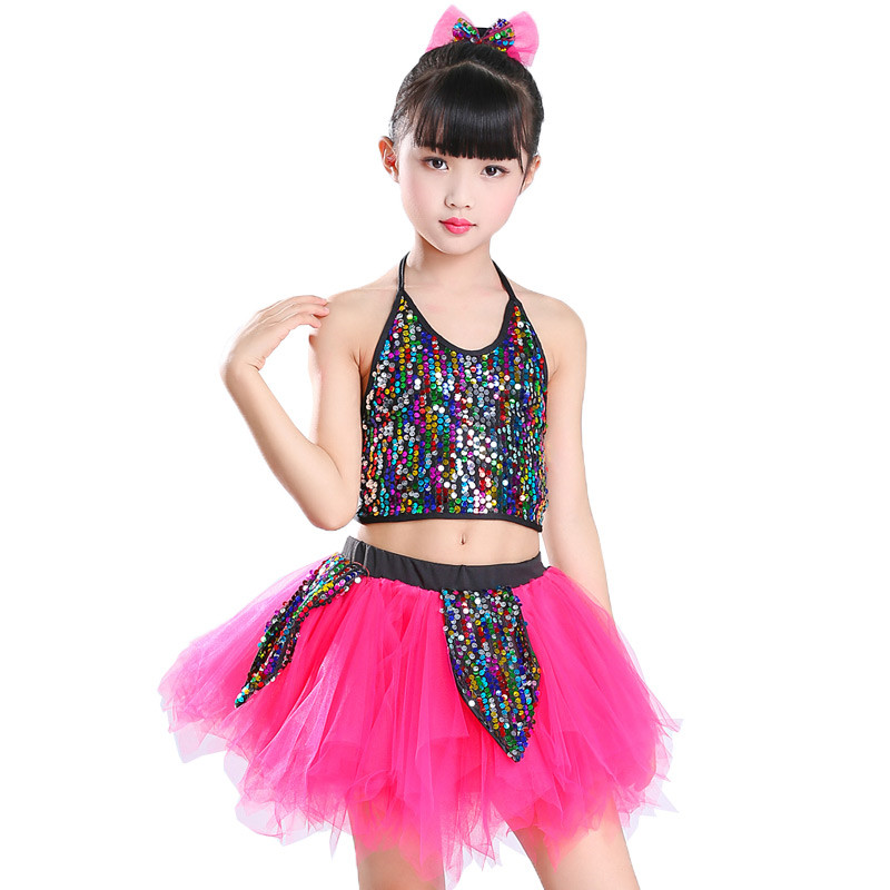 Little Girls Dance Clothing Set, Hip Hop Modern Jazz Team Performance  Costume, Girls Active Pant Sets (pink, 5-6) : : Clothing, Shoes &  Accessories