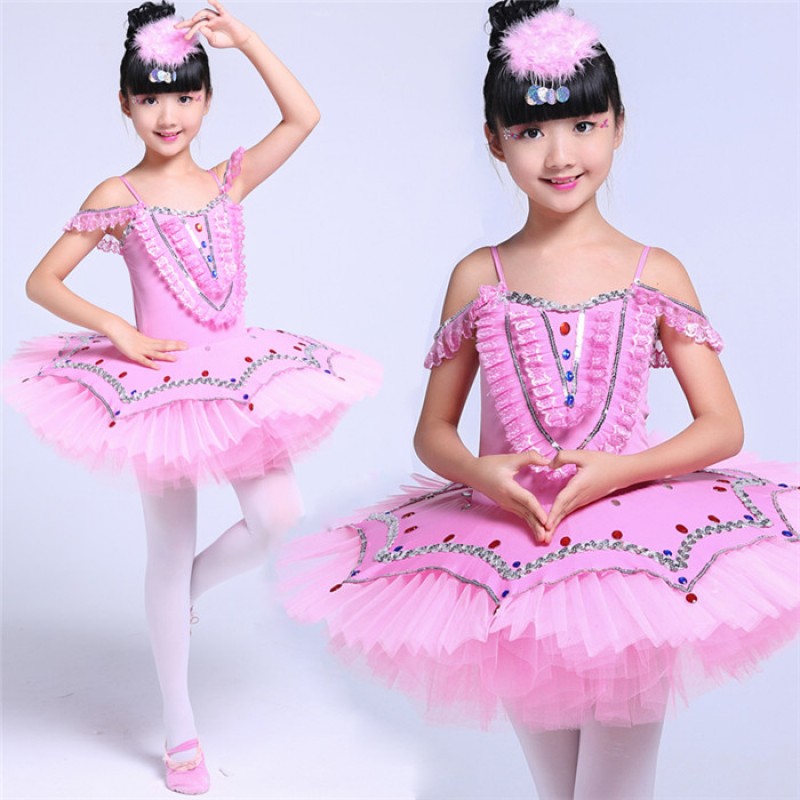 Lilybelle Long Sleeve Kids Dress – Pink | Needle & Thread
