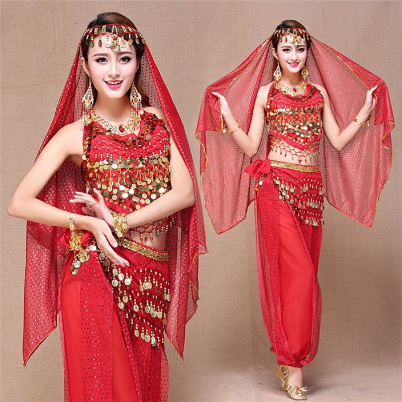 red gypsy dress