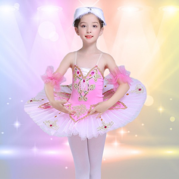 Ballet performance tutu -- Pink performance quality for Child and