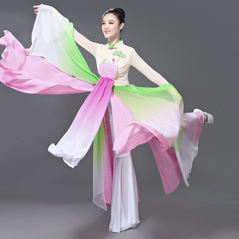 Women\'s chinese folk dance costumes ancient traditional chinese