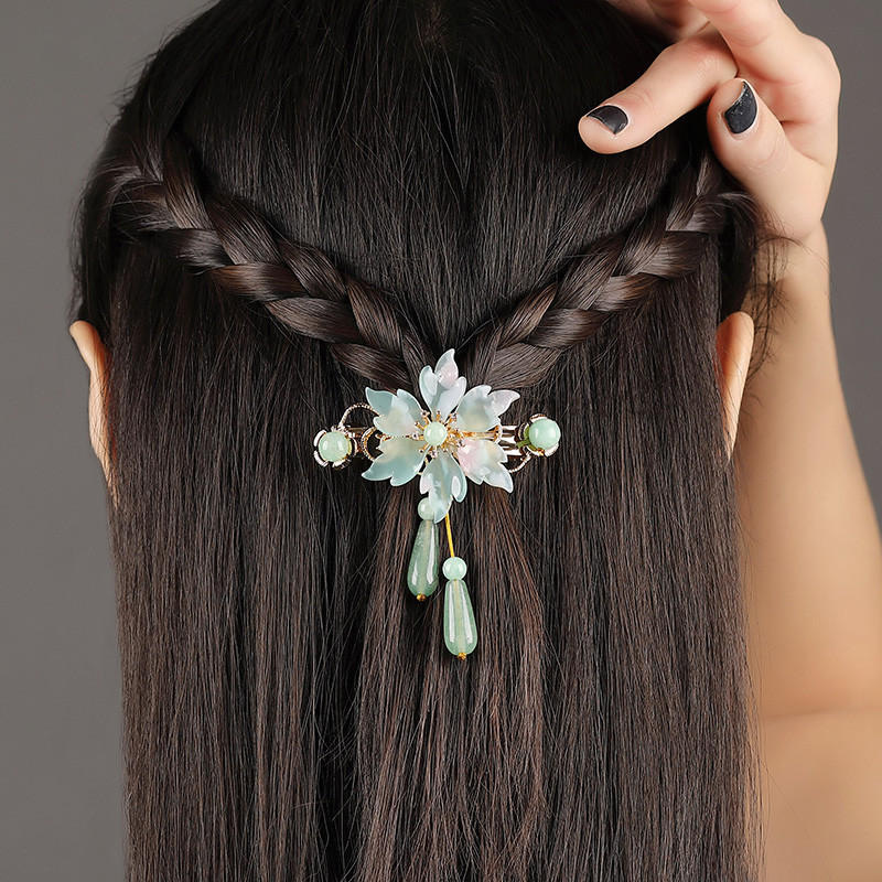 Women's chinese hanfu hair ribbon hair tie accessory for princess fairy  drama cosplay dress